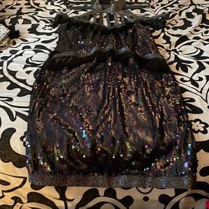 Sparkle dress  size 1x black